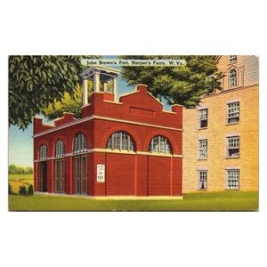 John Brown’s Fort Harper’s Ferry West Virginia Postcard
